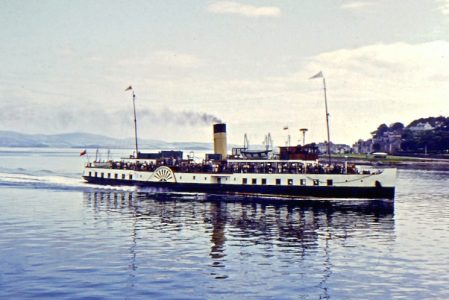 Talisman entering Rothesay Bay c1962
