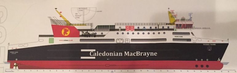 Design for new Arran and Uig triangle ferries