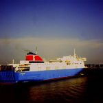Scottish Viking Ex Rosyth ferry Ventspils May 2014 (Elsie Hinshalwood)