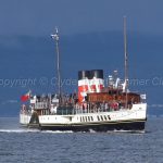 Waverley off Largs on last sail of 2013 (Jim McIntosh)