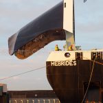 MV Hebrides at Ardrossan (Linda Rayner)