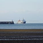 MV Isle of Arran approaching Troon (Linda Rayner)