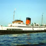 Queen Mary off Largs 1976 (Tom Dunlop)