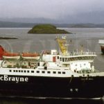 Midnatsol (Norwegiam Coastal Express) and Isle of Mull_Oban Bay
