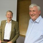 Angus Ross and Charles McCrossan at CRSC AGM 20 April 2016