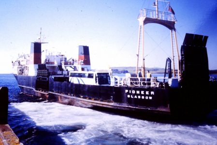 Pioneer berths at Largs