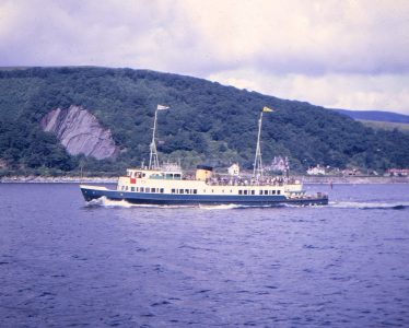 Maid of Skelmorlie in CSP colours of the late 1960s -- copyright Iain Morgan