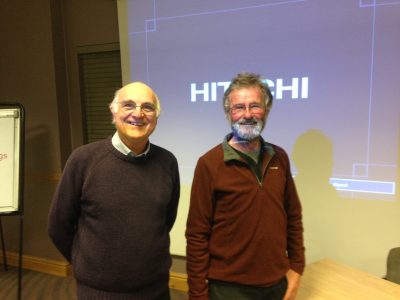 Richard Orr (right) with CRSC President Iain Morgan